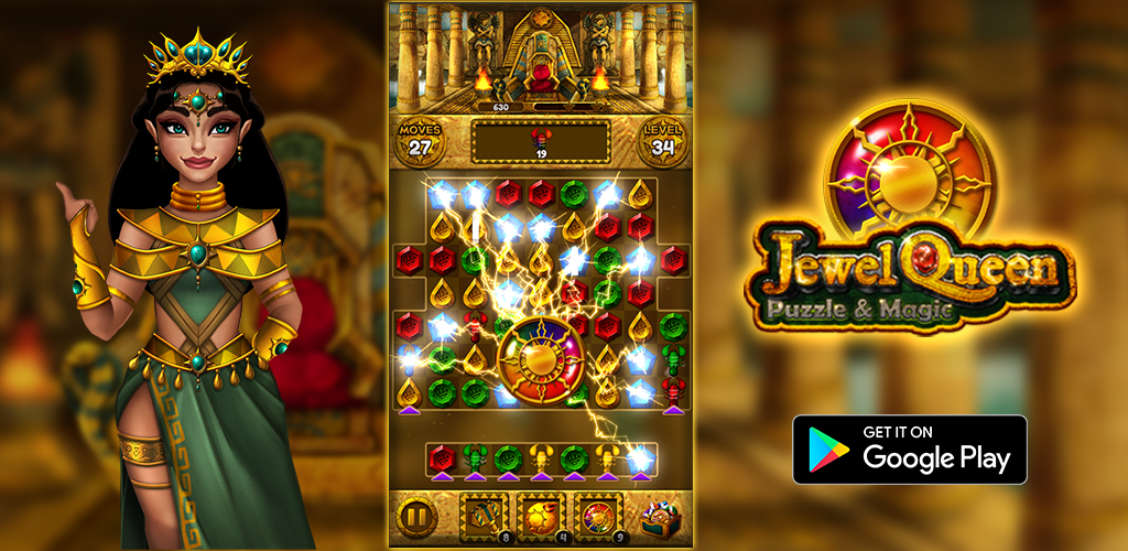 Banner of Jewel Queen: Puzzle & Magic 1.8.9