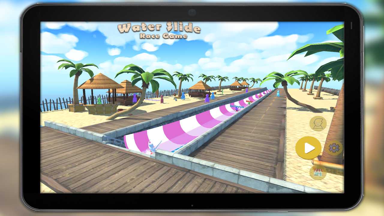 Water Slide Race Game mobile Android apk Download for free TapTap