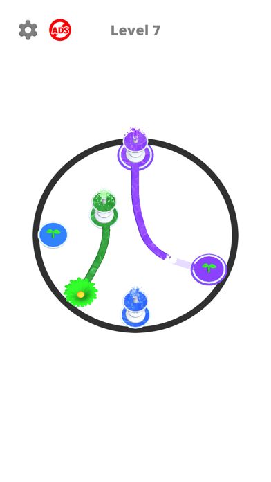 Connect Flowers Game Screenshot