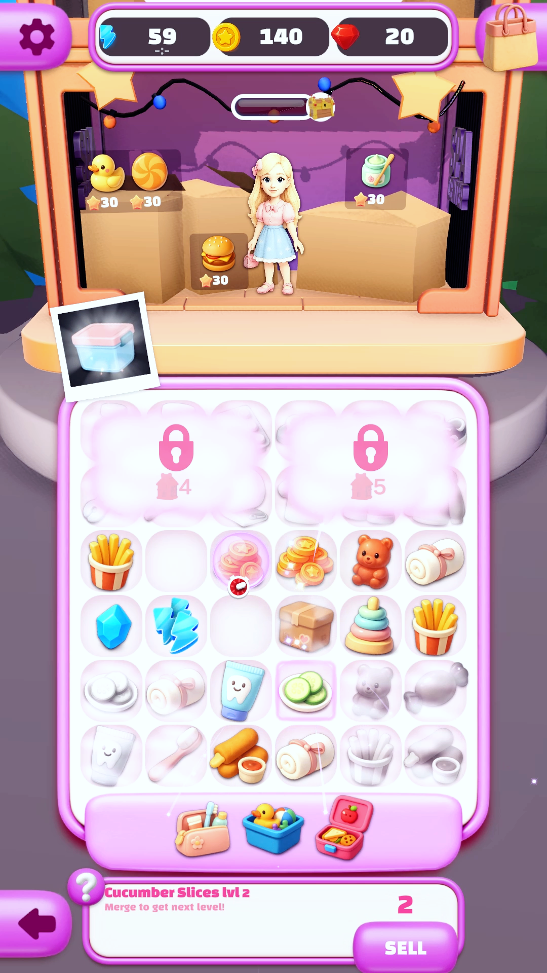 Dream Dollhouse: Merge & Decor Game Screenshot