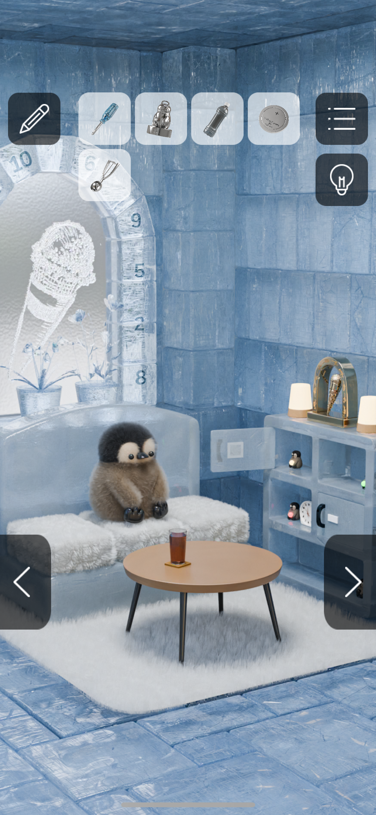 脱出ゲーム｜ペンギンのアイス屋さん Game Screenshot