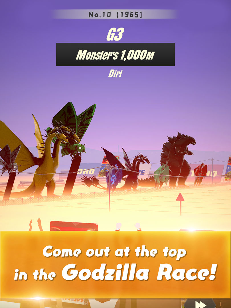 Screenshot of Run Godzilla