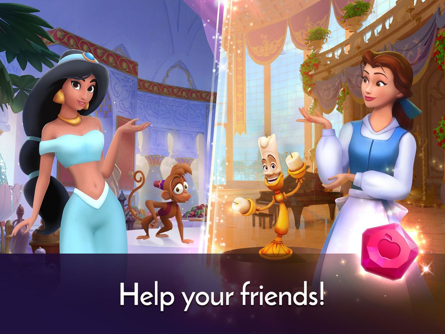 Screenshot of Disney Princess Majestic Quest