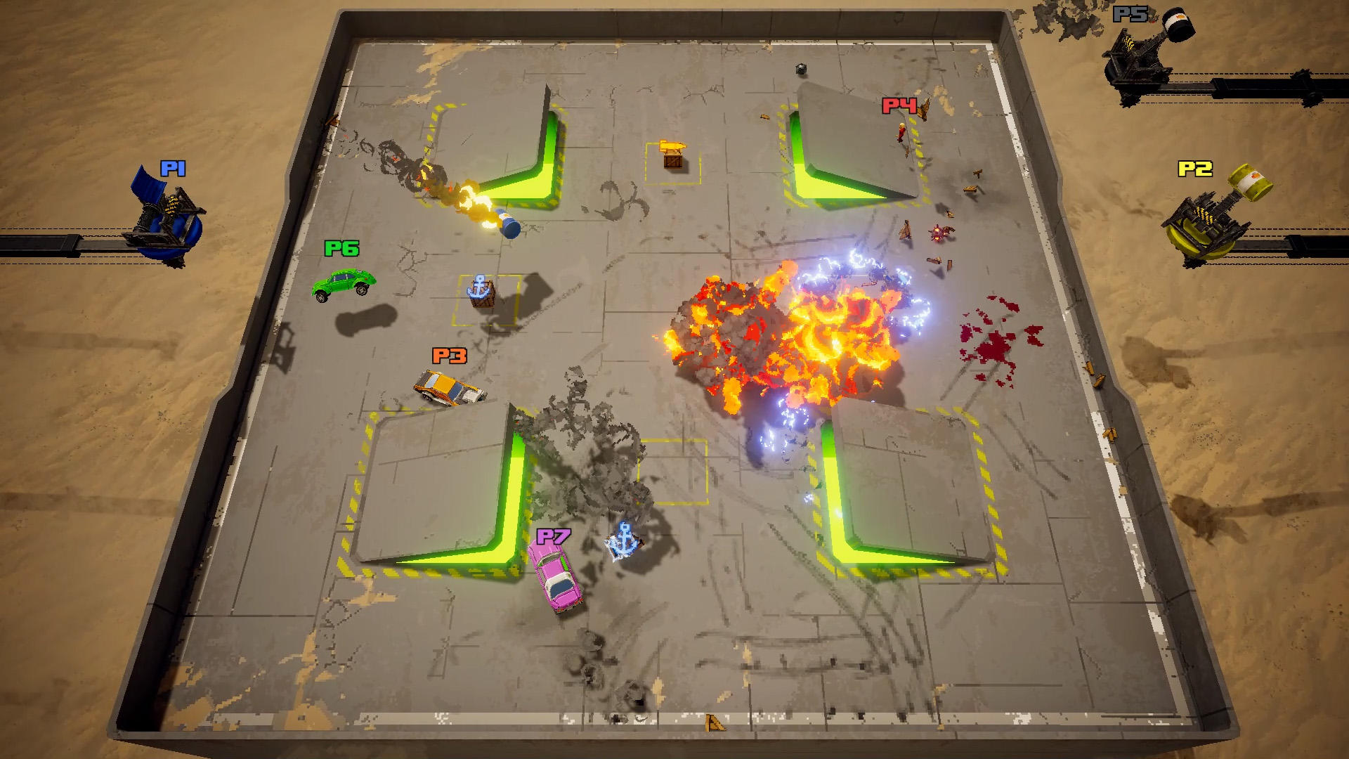 Thunder Rally Game Screenshot