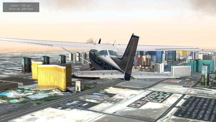 Flight Unlimited Las Vegas - Flight Simulator Game Screenshot