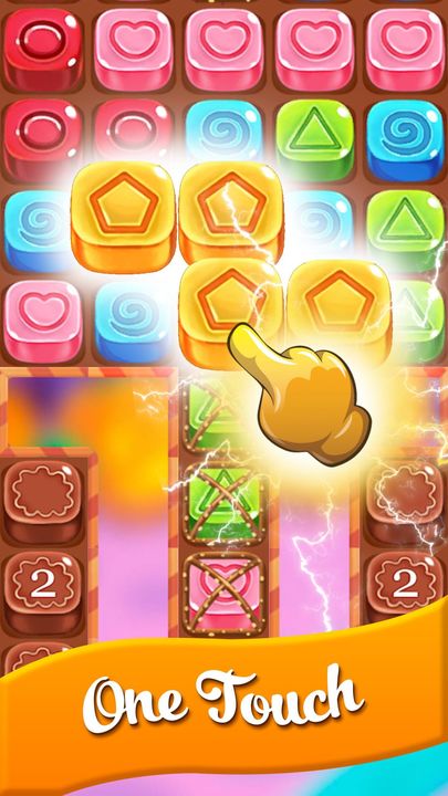 Cookie Pastry Jam: Blast & Crush ゲームのスクリーンショット