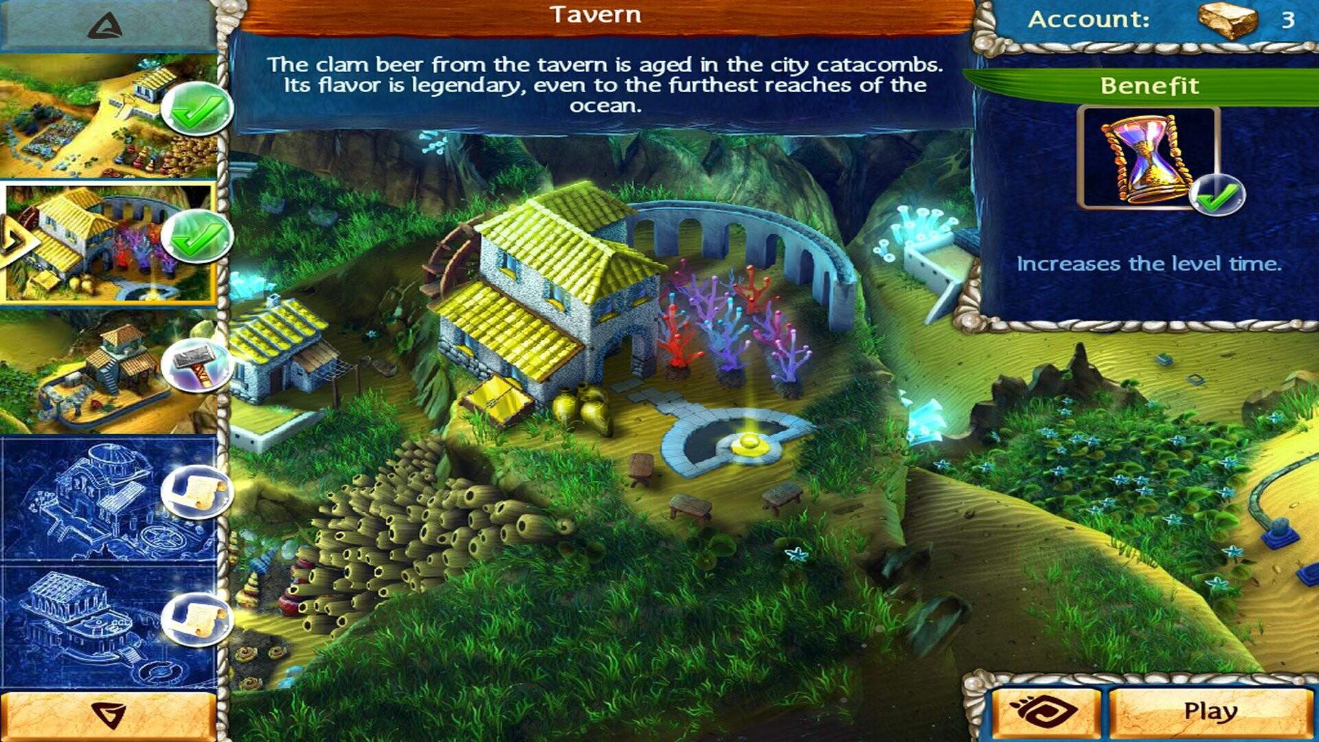 Jewel Legends: Atlantis 게임 스크린 샷