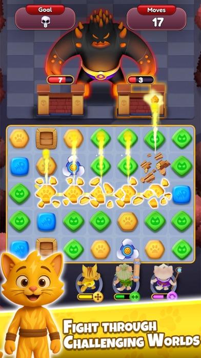 Captura de Tela do Jogo Puzzles & Cats