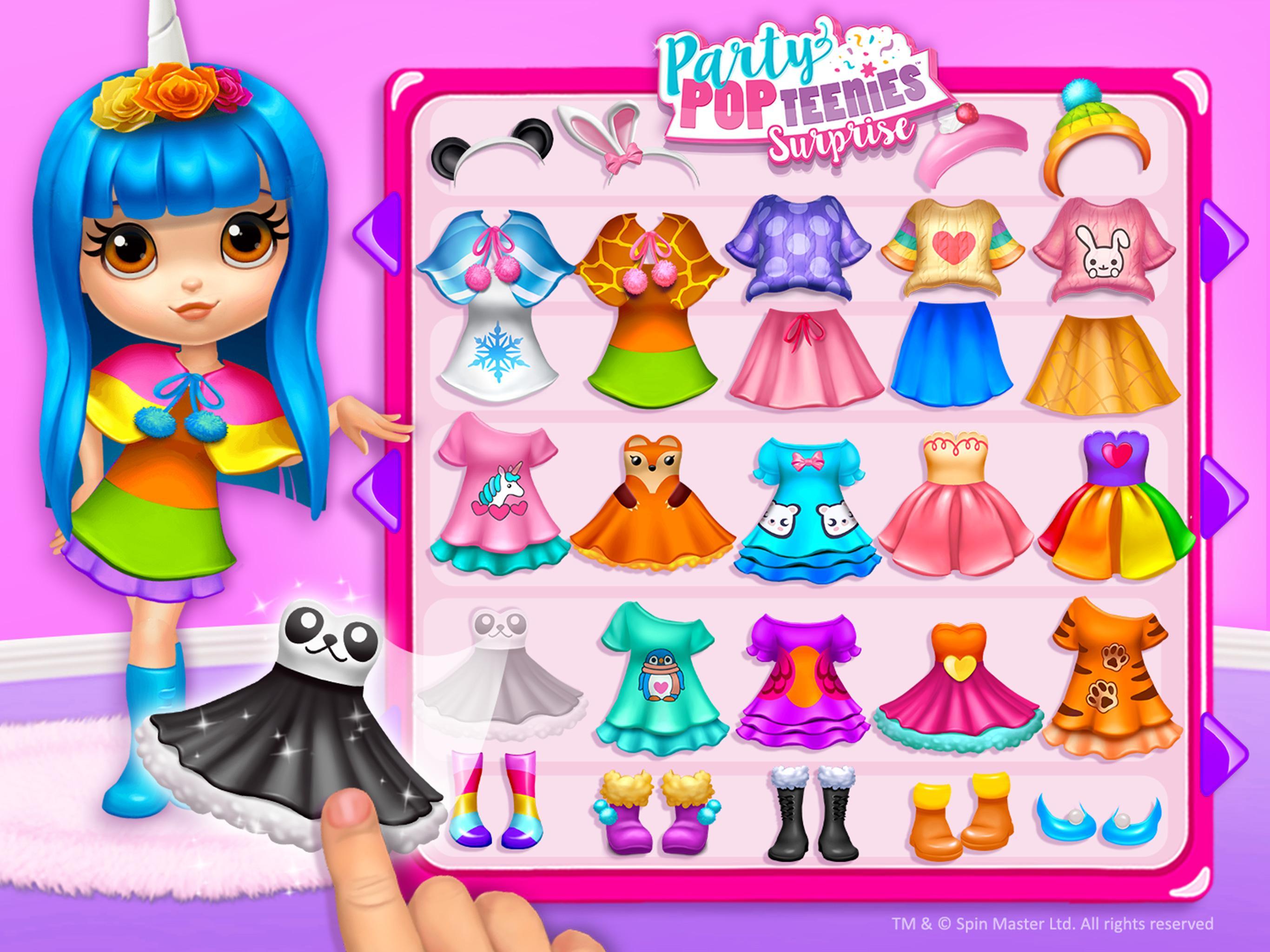 Скриншот игры Party Popteenies Surprise