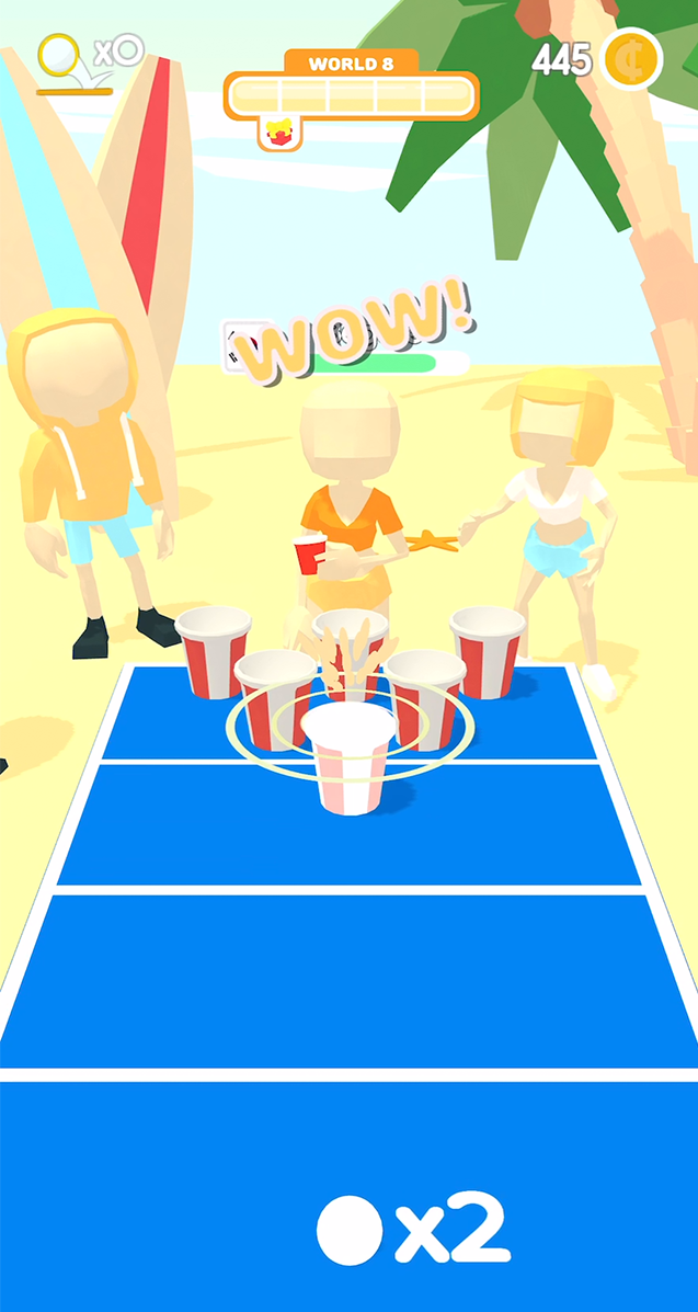 Screenshot 1 of Pong Party 3D 2.6.0