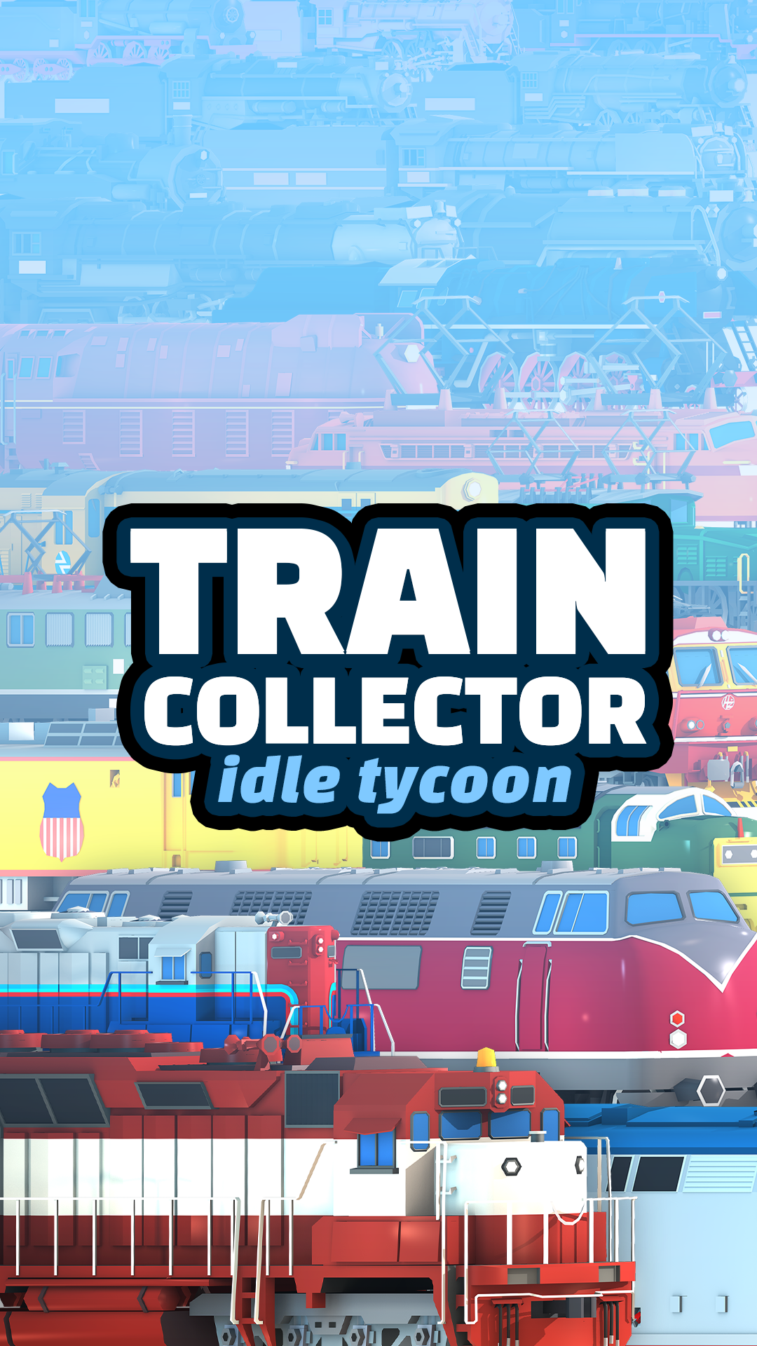 Train Collector: Idle Tycoon 게임 스크린 샷
