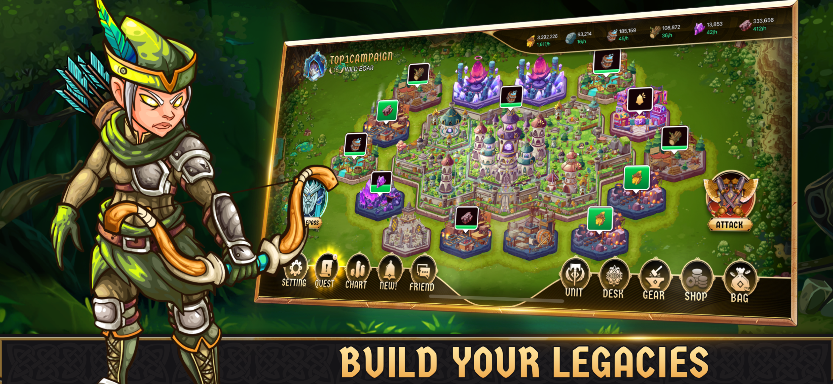 Rune Seeker Game Screenshot