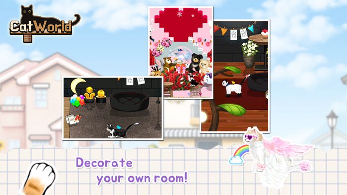 Cat World - The RPG of cats screenshot game