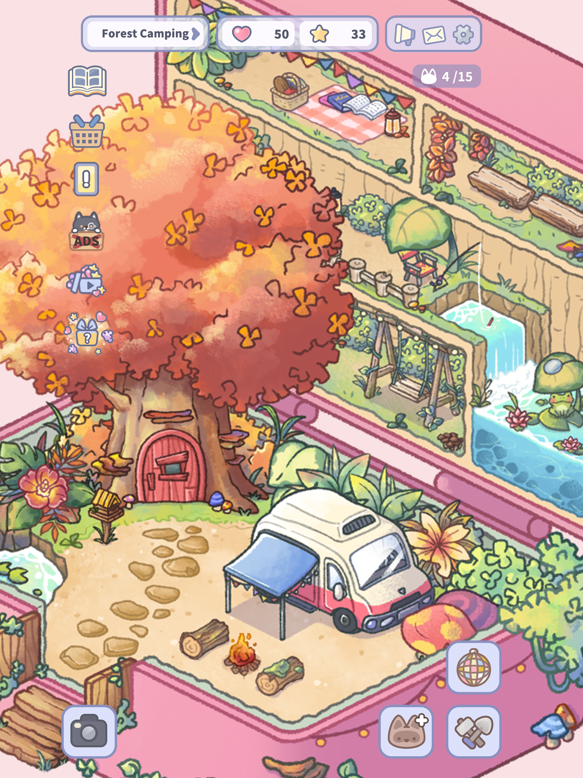 Healing Pocket Game Screenshot