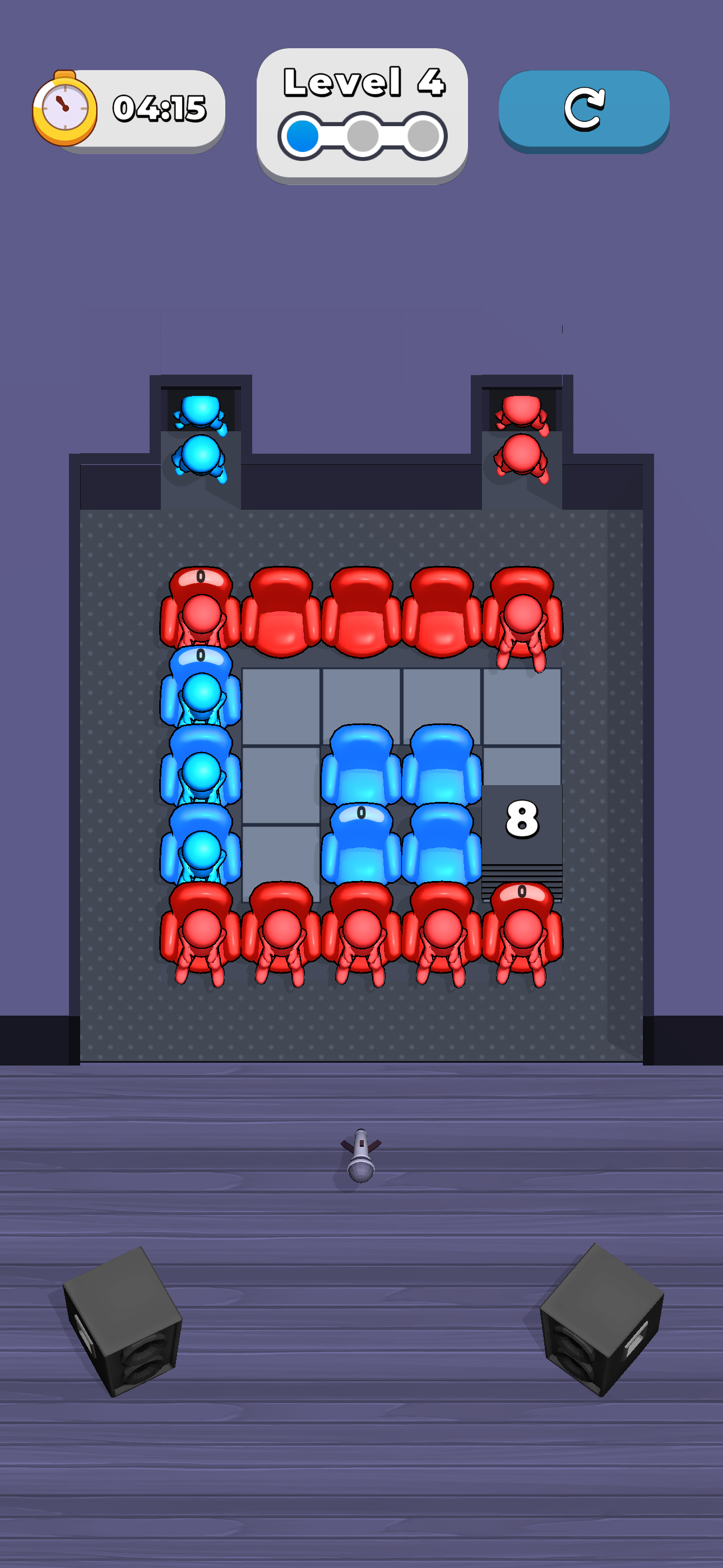 Seat Master 3D Game Screenshot