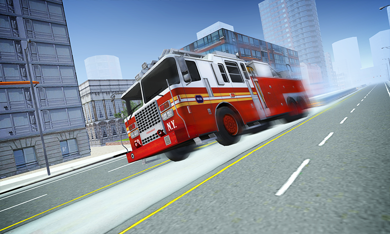 Fire Truck Simulator 2016 ゲームのスクリーンショット