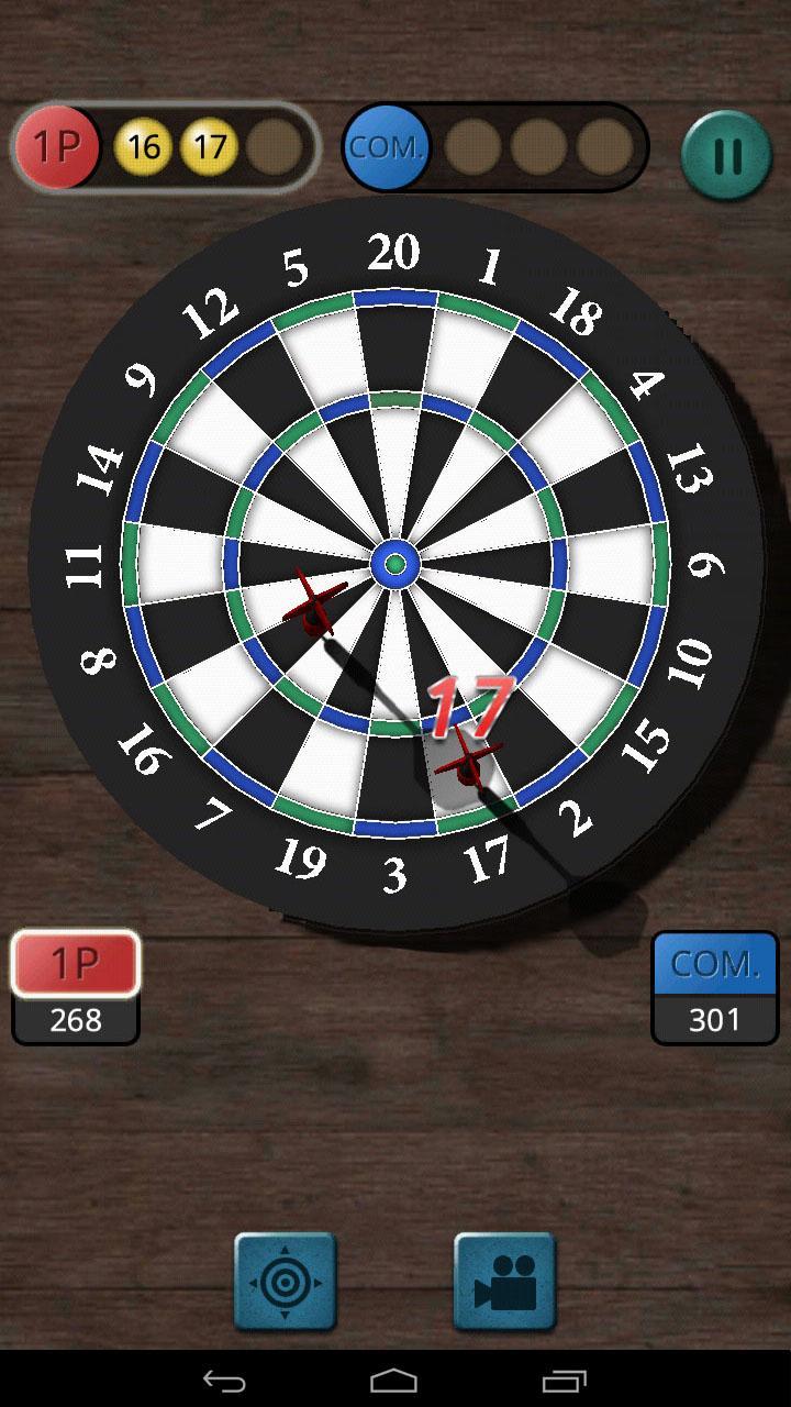 Cuplikan Layar Game Darts King