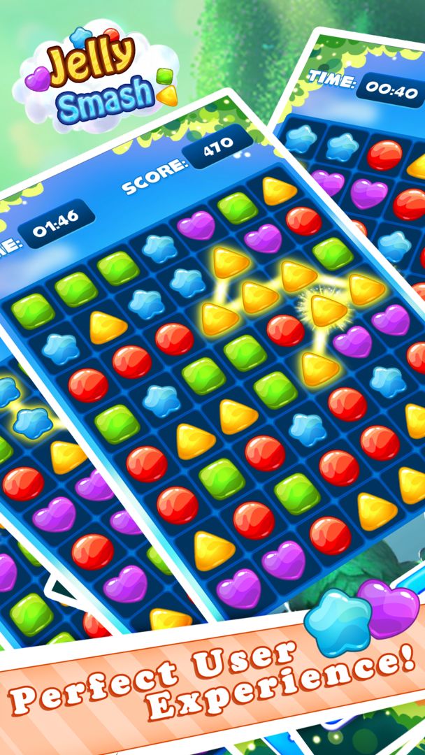 Jelly Cube Smash - Line Crush Square screenshot game