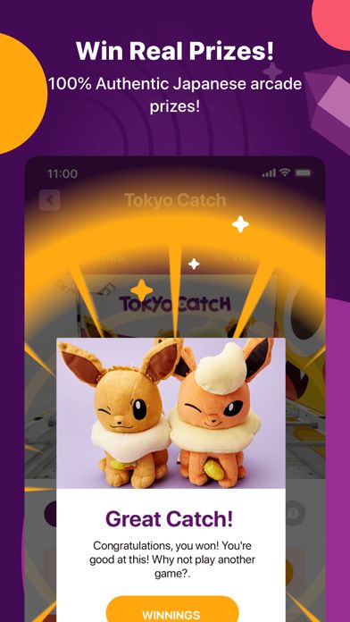 Screenshot of TokyoCatch Claw Machine