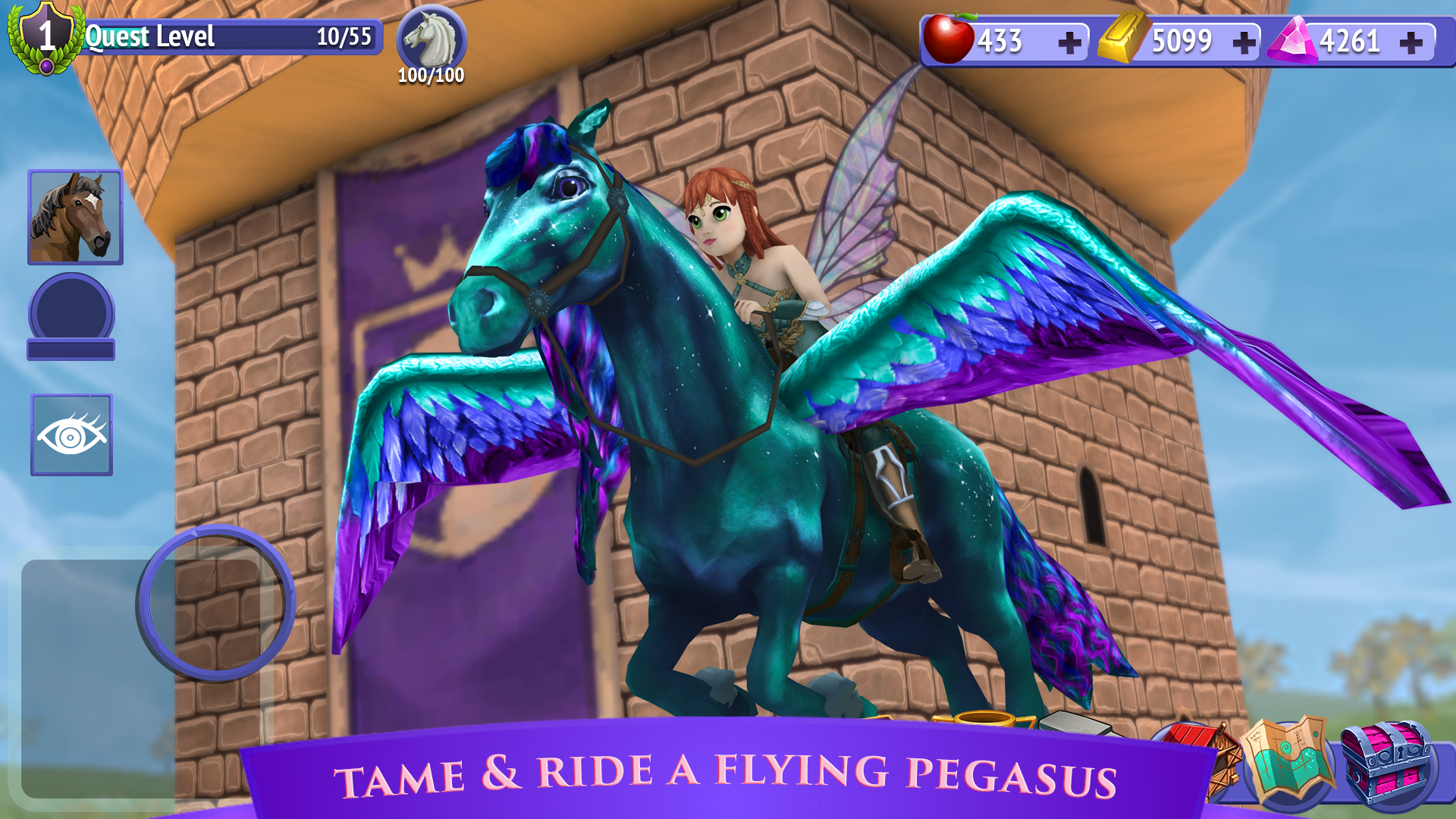 Horse Riding Tales - Wild Pony Game Screenshot