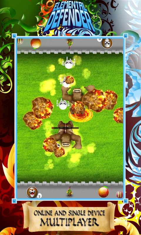 Elemental Defender Game Screenshot