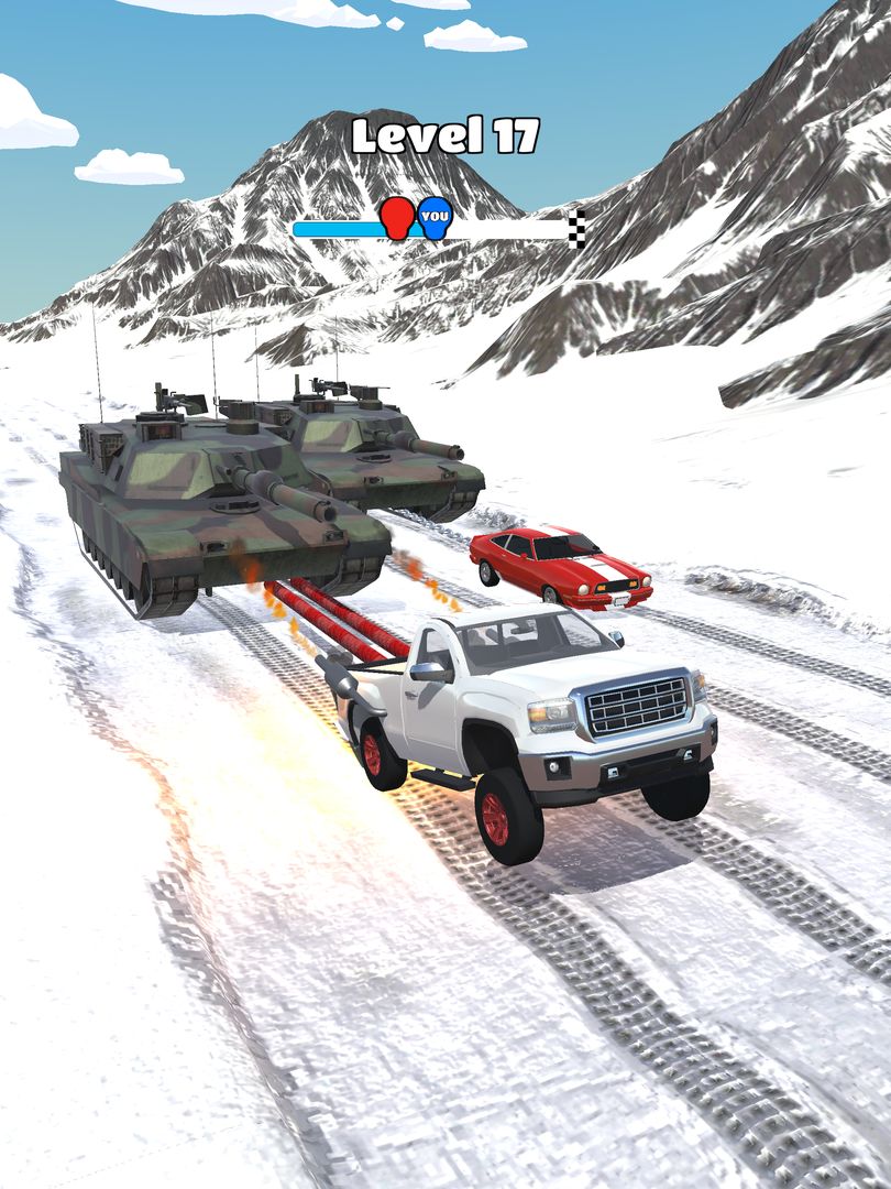 Screenshot of Towing Race
