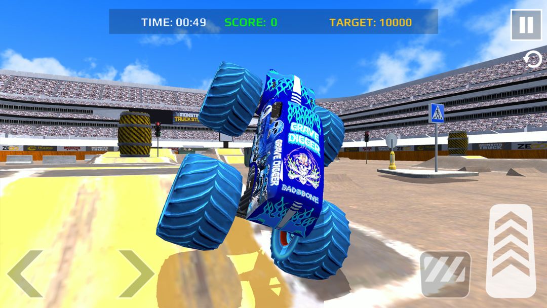 Car Games: Monster Truck Stunt ภาพหน้าจอเกม