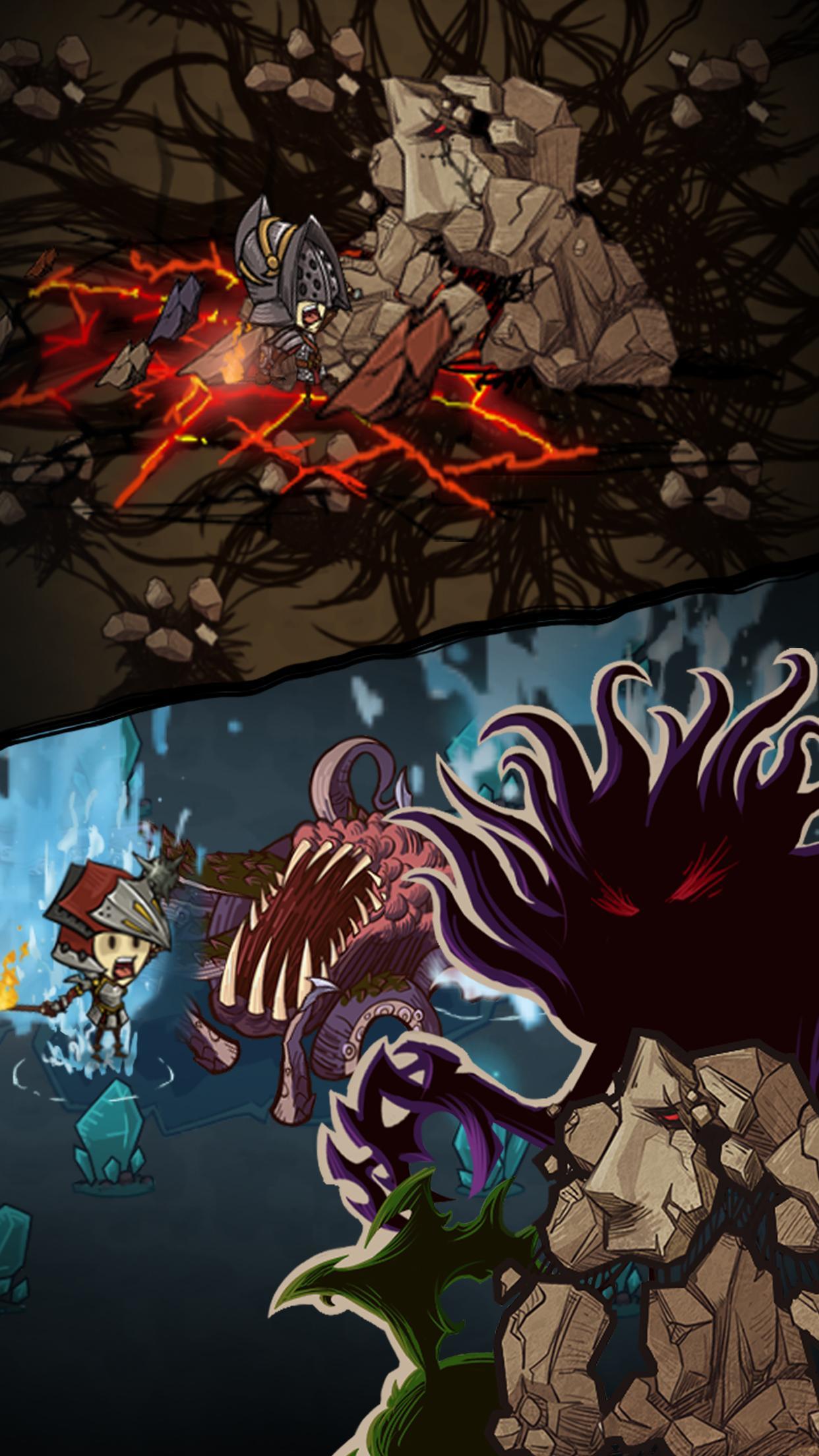The Greedy Cave ภาพหน้าจอเกม