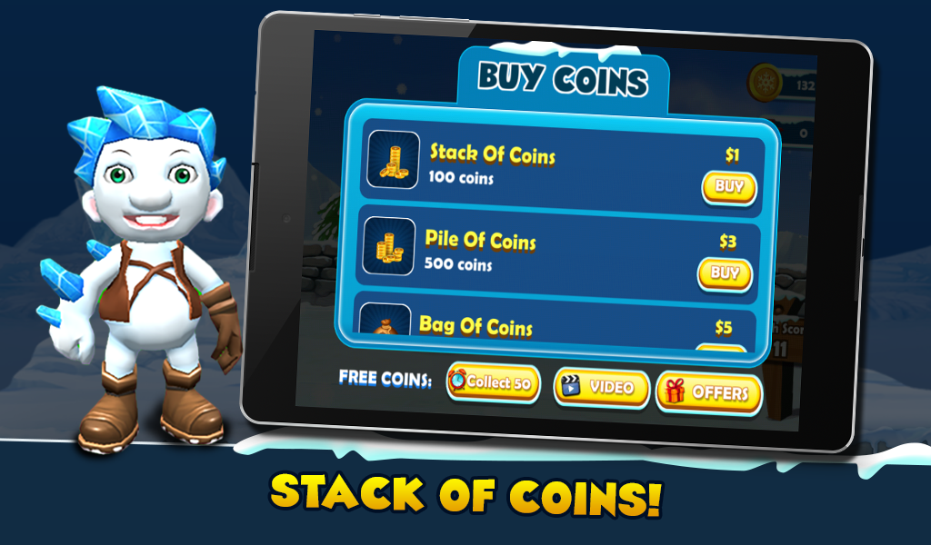 Cuplikan Layar Game Snowdy Adventure