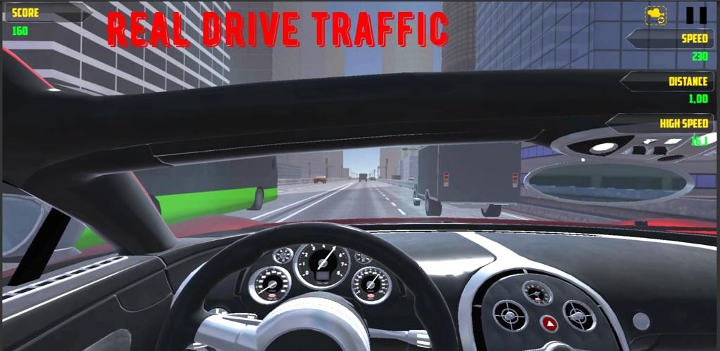 Screenshot of the video of Real Drive Traffic