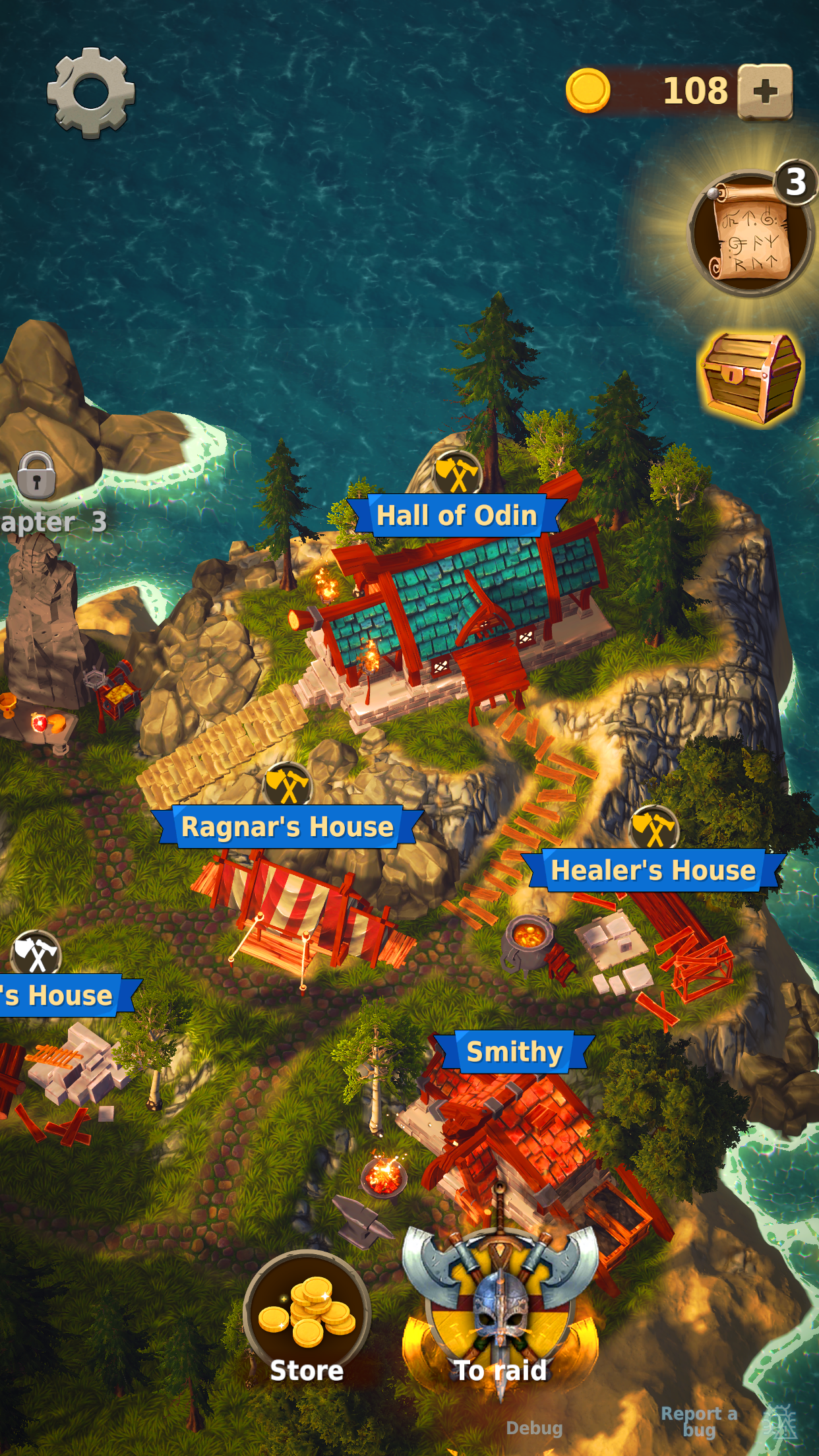 Скриншот игры Cat Viking - Ragnarok Loop