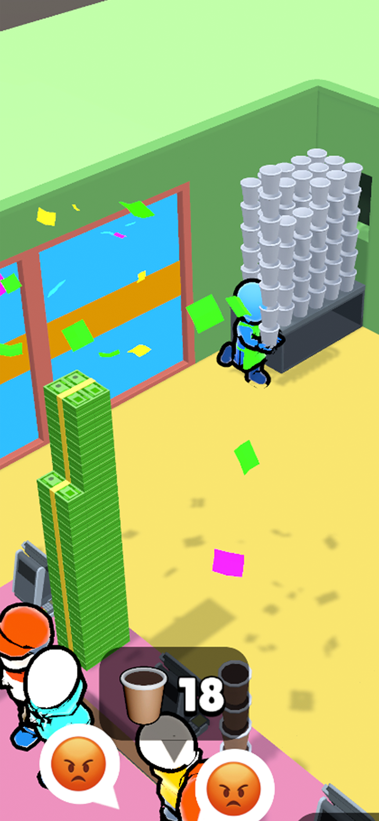 Captura de Tela do Jogo Cafe Master - シミュレーションゲーム