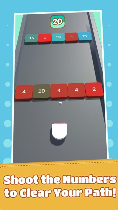 Number Dash: Rapid Shooter Game Screenshot