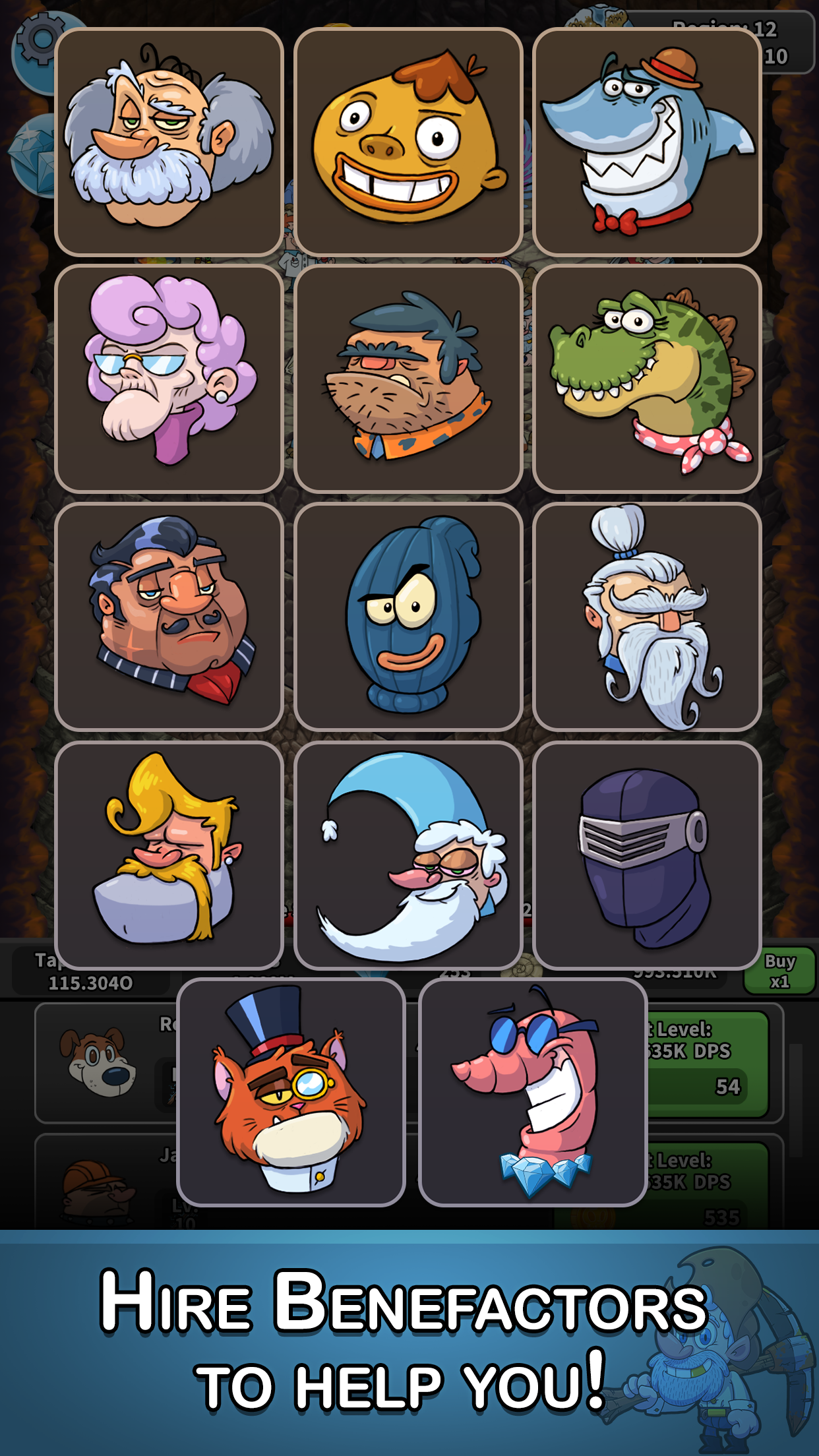 Tap Tap Dig - Idle Clicker Game 遊戲截圖