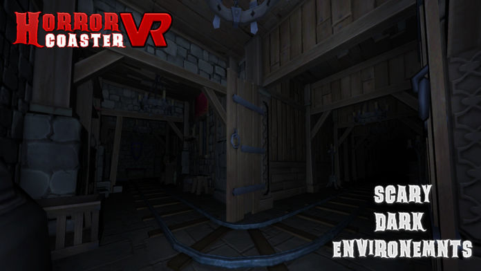 Horror Roller Coaster VR 게임 스크린 샷