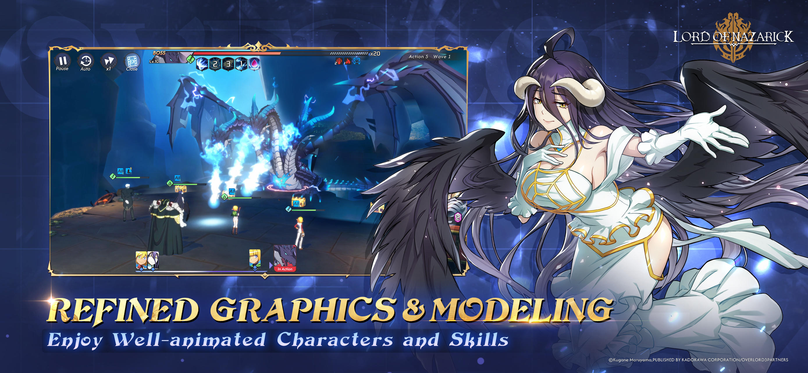 Lord of Nazarick Game Screenshot