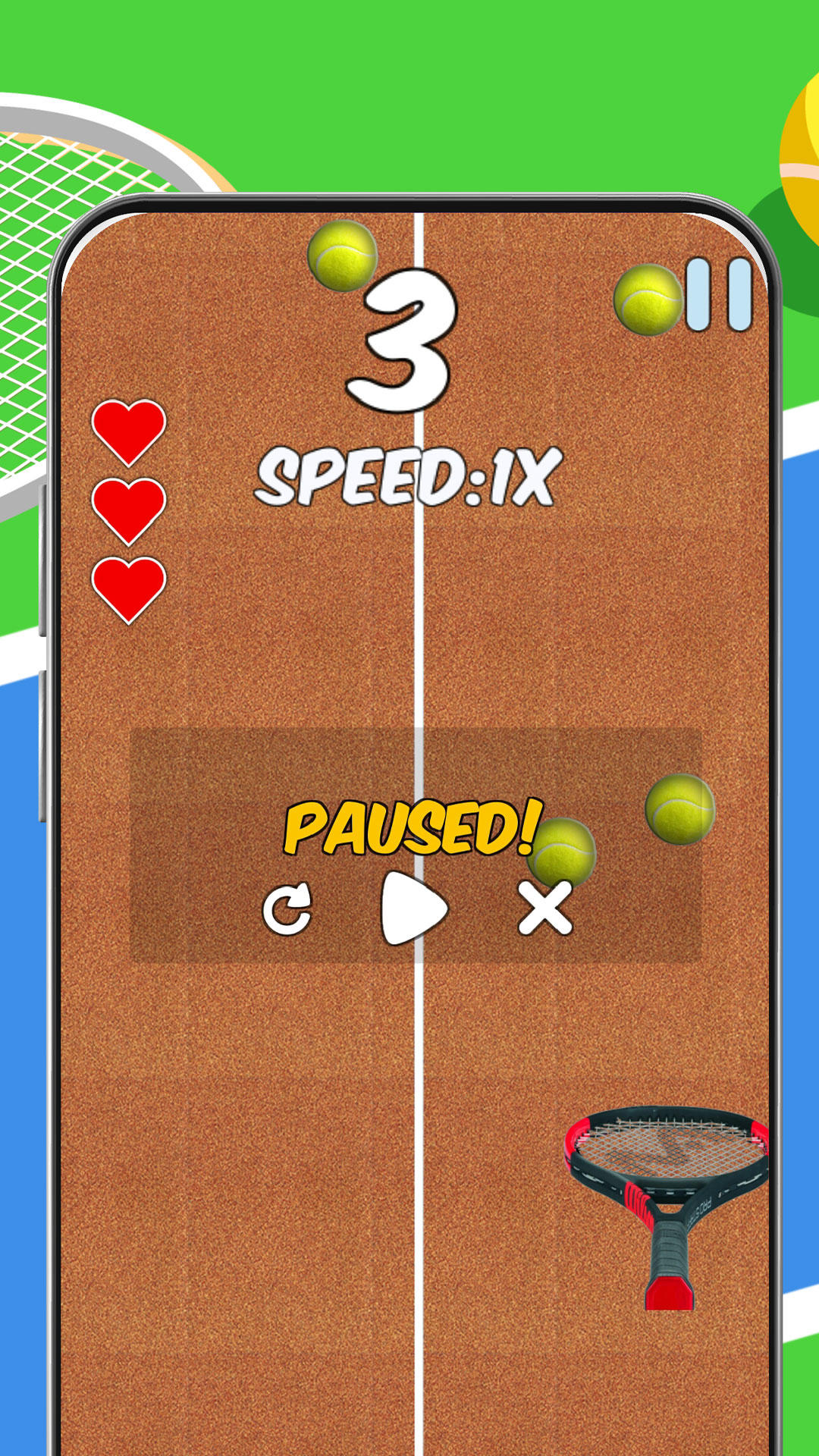 Screenshot of Tennis Ball
