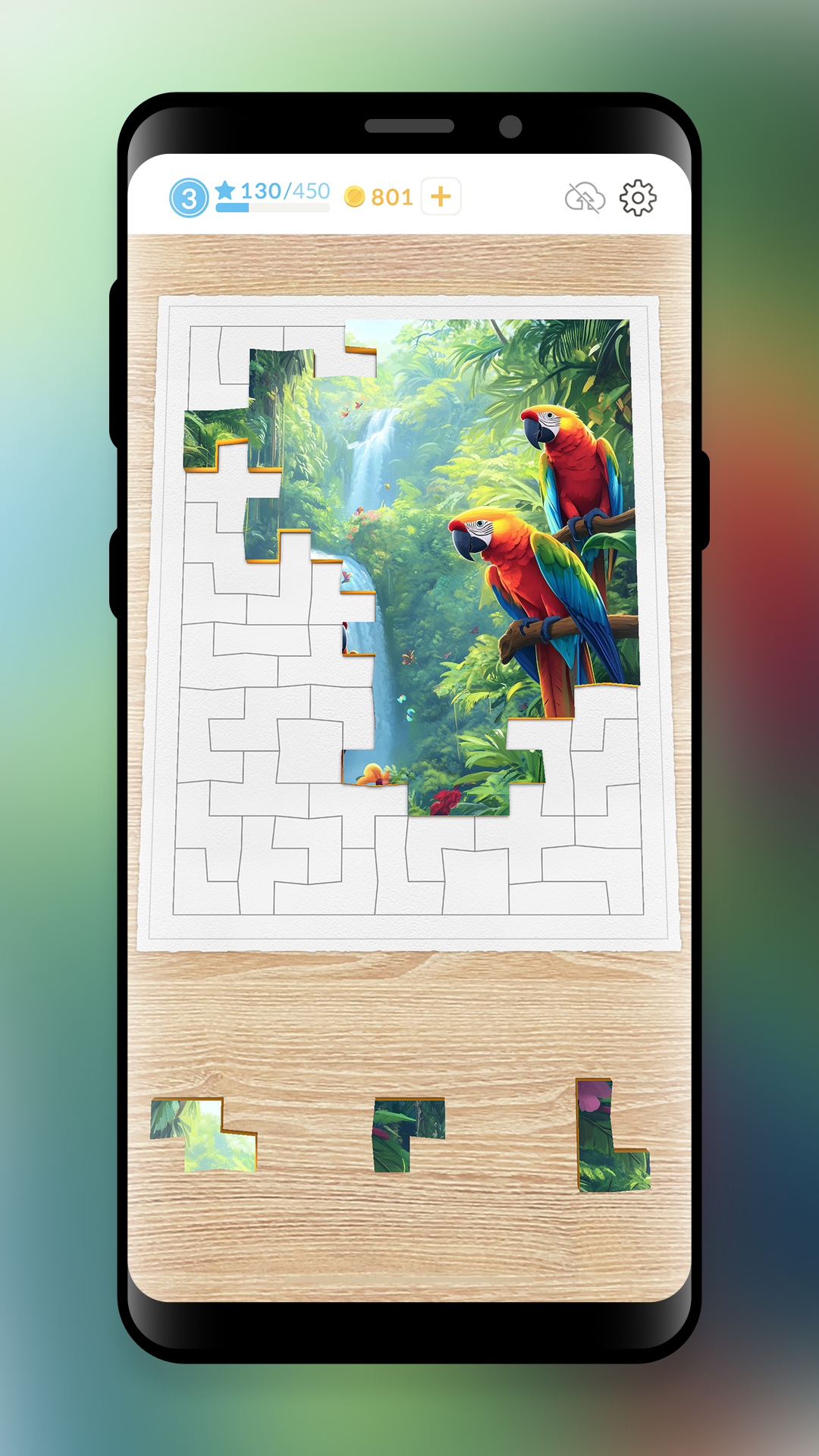 Antistress Block Jigsaw Puzzle 遊戲截圖