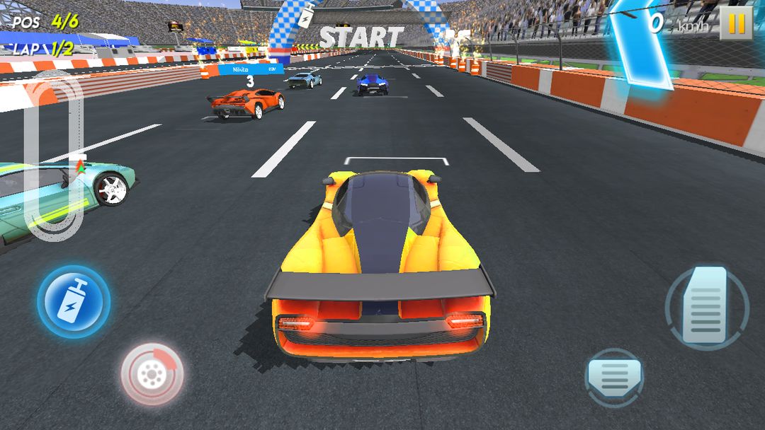 Amazing Car Racing 2019 게임 스크린 샷
