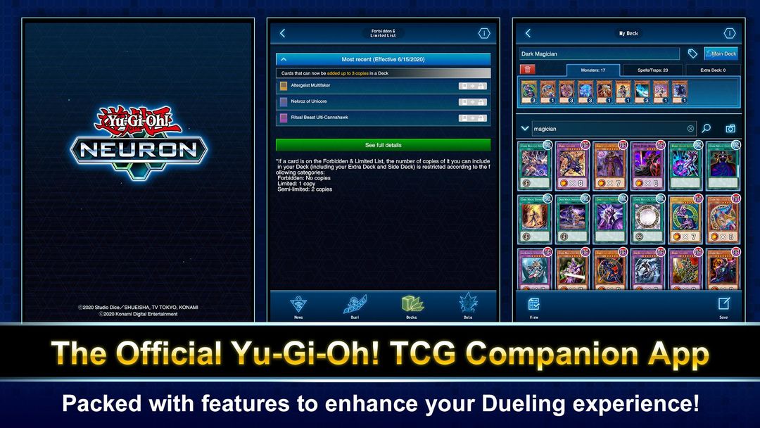 Screenshot of Yu-Gi-Oh! Neuron