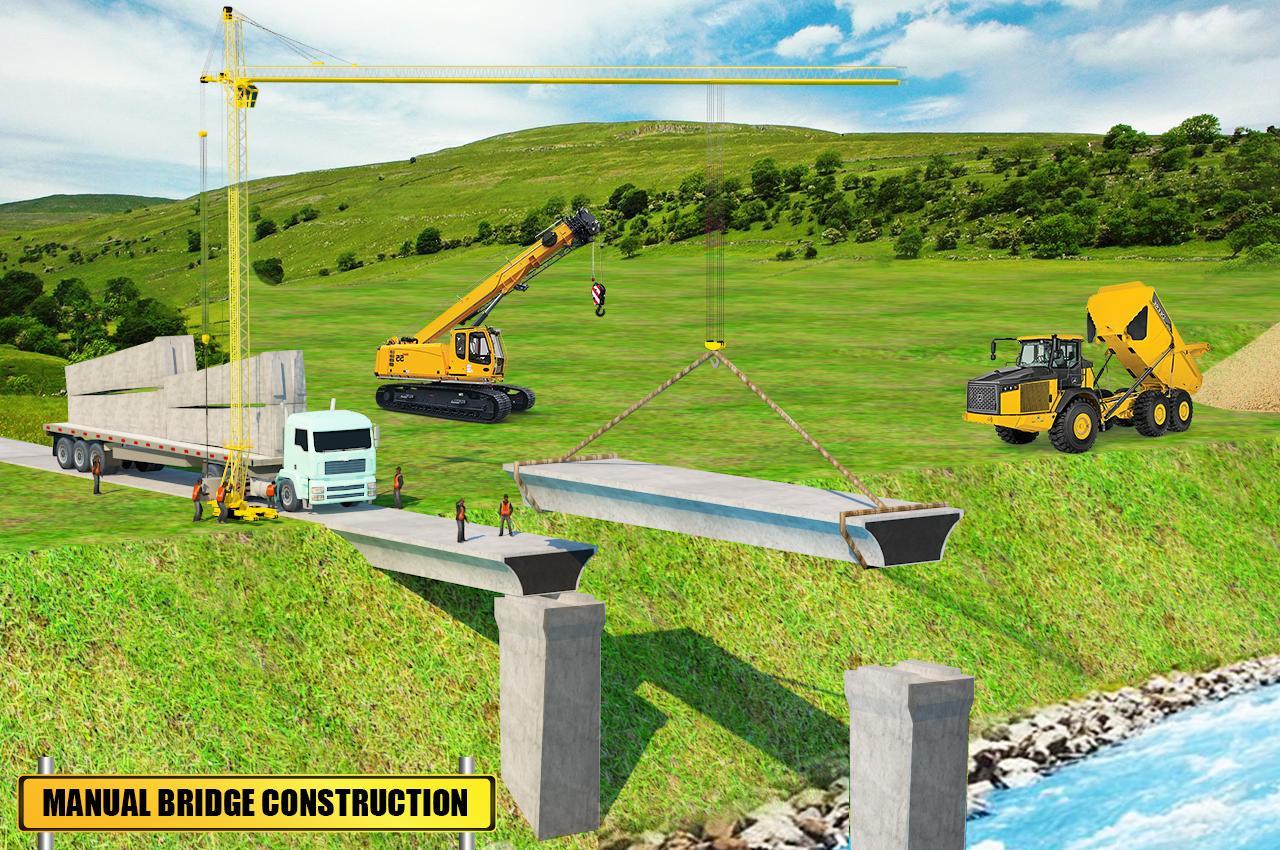 Bridge Construction on River Road: Unique Game 2 Game Screenshot
