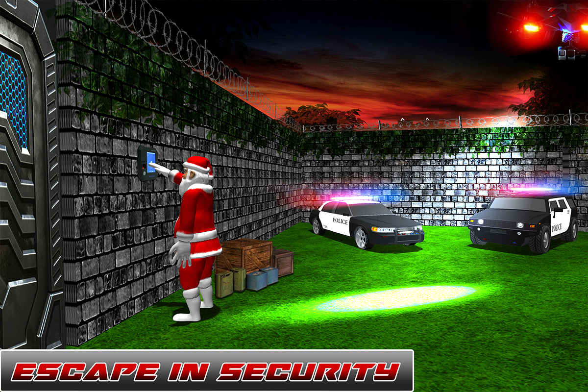 Crazy Santa Stealth Survival Mission Game Screenshot