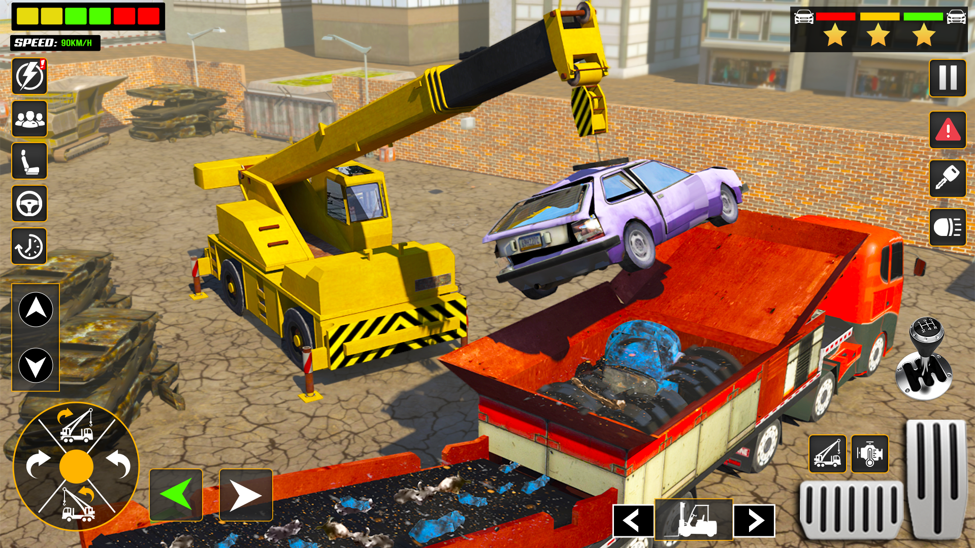 Screenshot 1 of jog escavadeir triturado carro 1.8