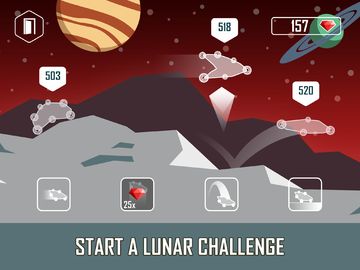 Cuplikan Layar Game The Lunar Explorer