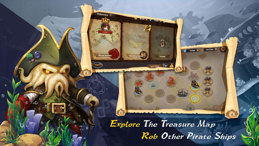 Screenshot of Pirates Legends