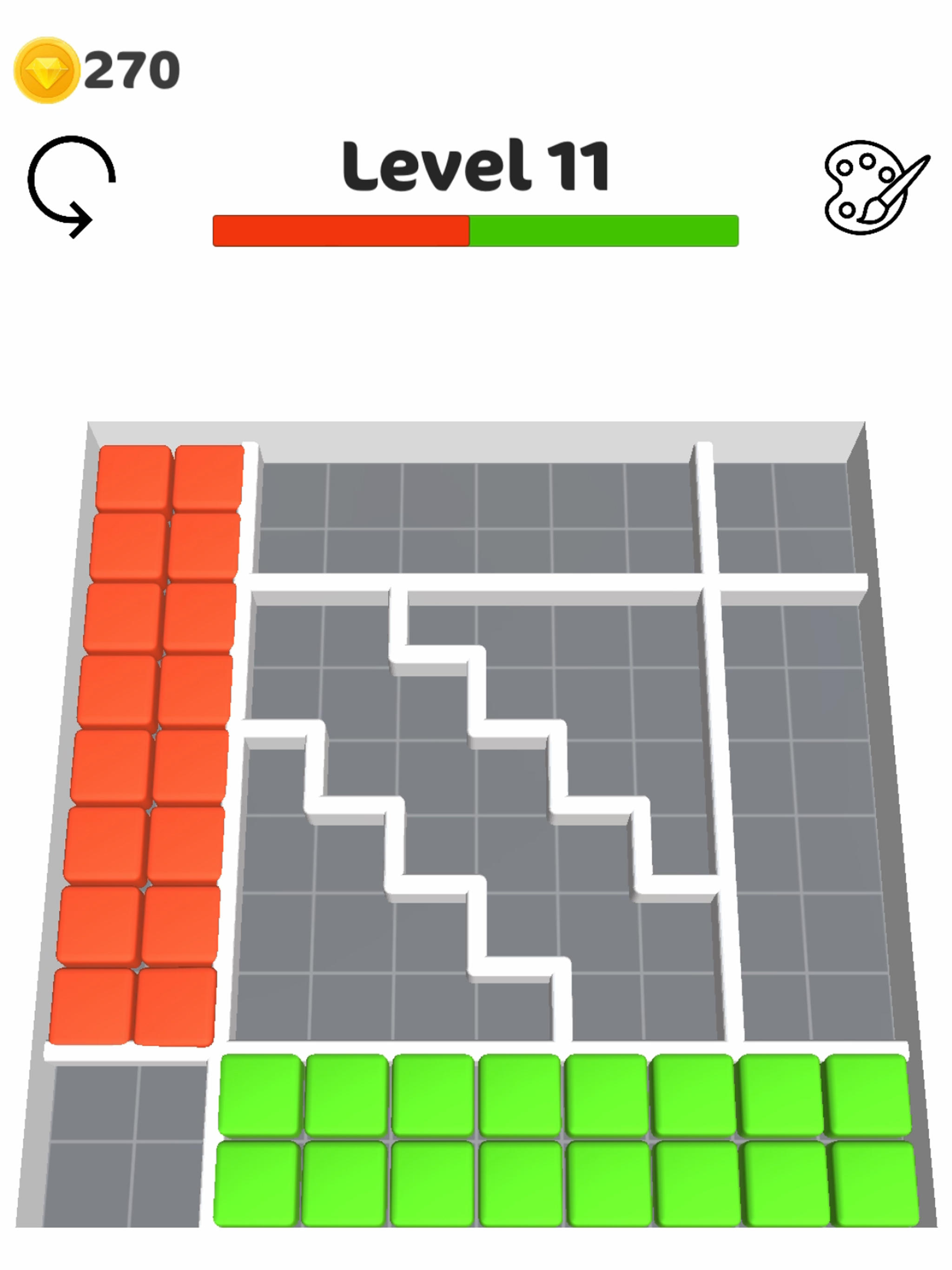 Screenshot of Blocks vs Blocks