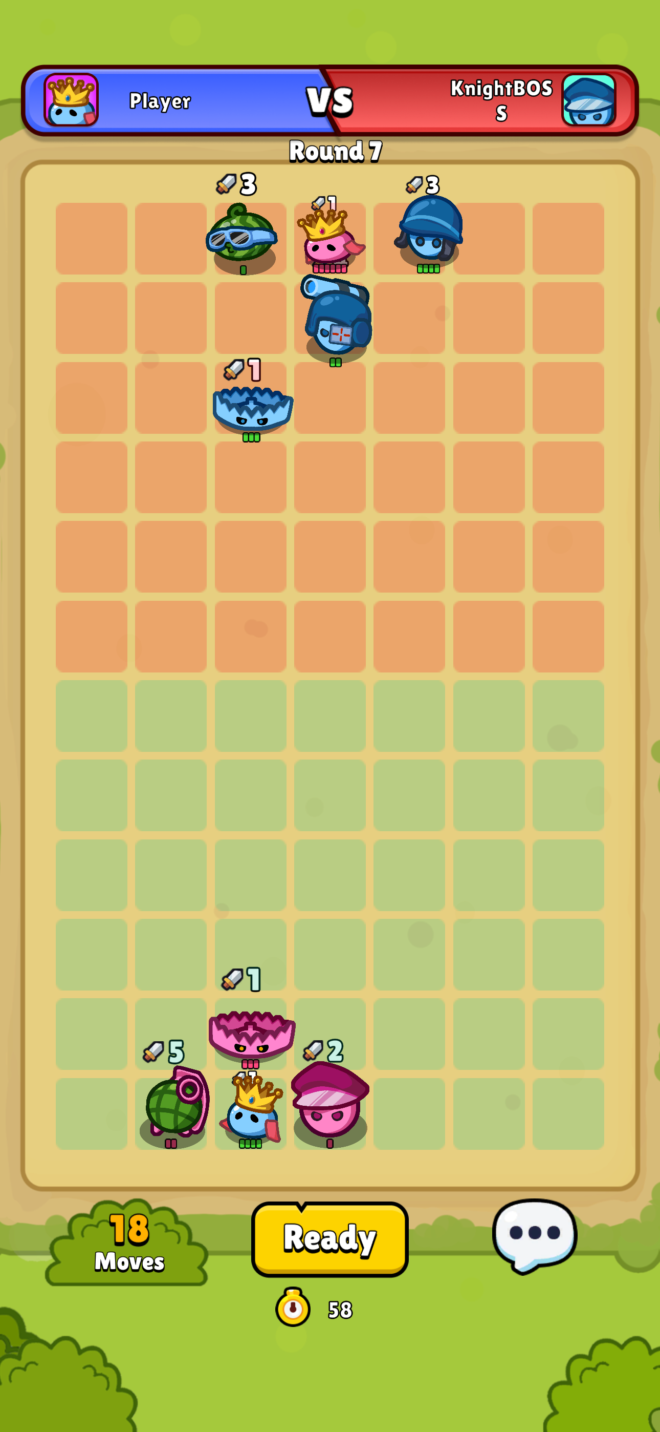 Captura de Tela do Jogo Grid Kings: Move or Die