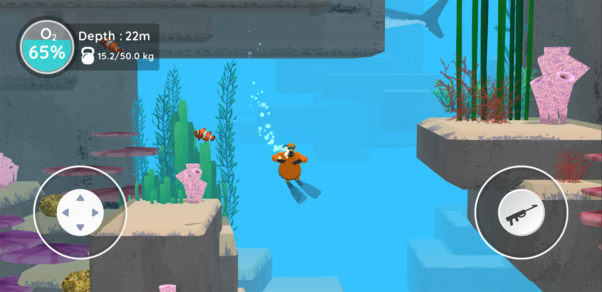 Скриншот игры Scuba Diver: Finding Blue Hole