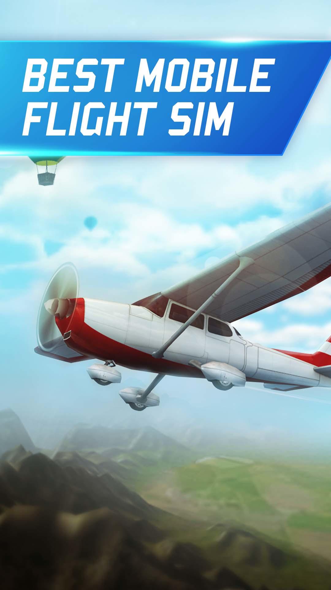 Flight Pilot: 3D Simulator Game Screenshot