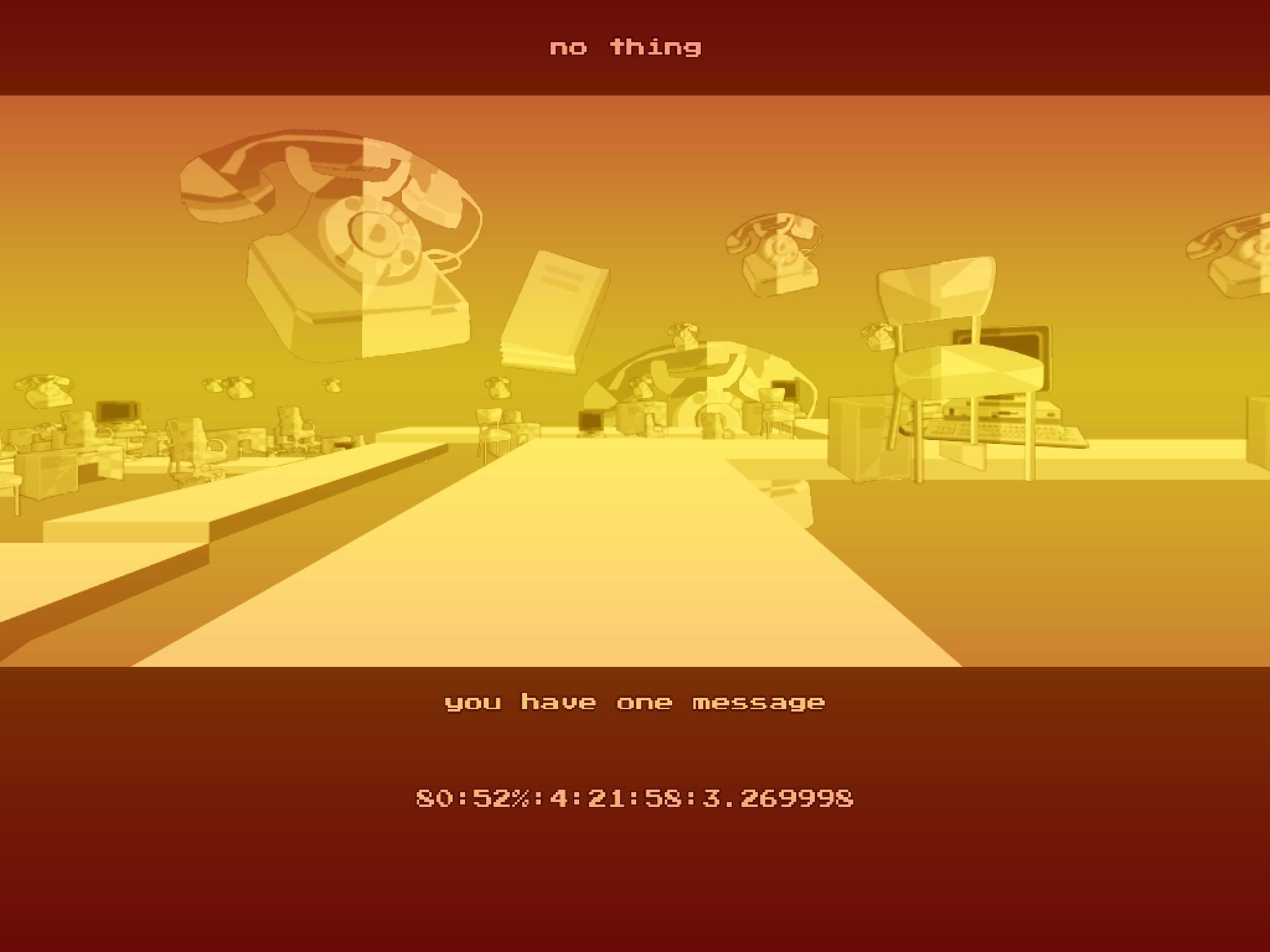 NO THING - Surreal Arcade Trip Game Screenshot